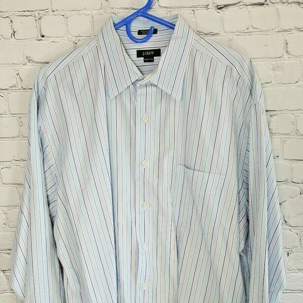 J.CREW Long Sleeve Button Up Shirt Men's Size XL